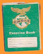 Schmuddeliges grnes Buch