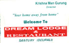 Visitenkarte der Dream Lodge