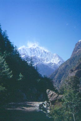 Blick auf Annapurna 1